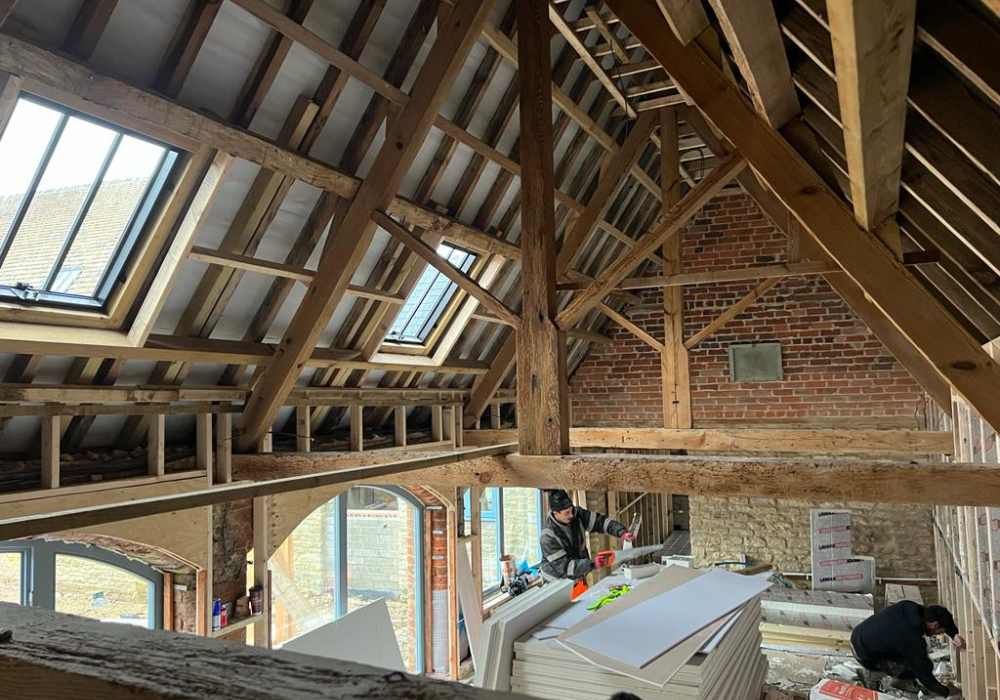 Renovation of Barn Roof Preparation London